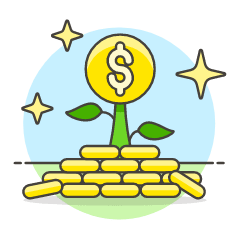Money Plant Illustration from UX Colors Set