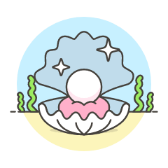 Oyster Pearl Illustration from UX Colors Set