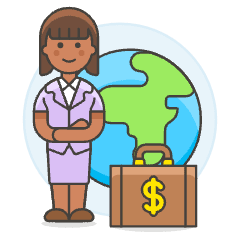 International Business 5 Illustration from UX Colors Set