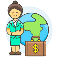 International Business 6 Illustration from UX Colors Set