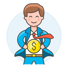 Self Employed 1 Illustration from UX Colors Set