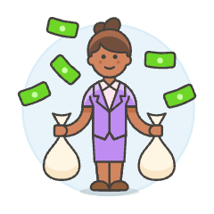 Wealthy Business 5 Illustration from UX Colors Set
