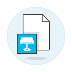 Keynote File Format 2 Illustration from UX Colors Set