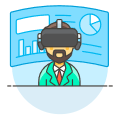 Vr Presentation 1 3 Illustration from UX Colors Set