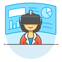 Vr Presentation 1 5 Illustration from UX Colors Set