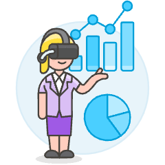 Vr Presentation 2 4 Illustration from UX Colors Set