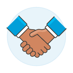 Handshake Deal 2 Illustration from UX Colors Set