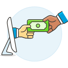 Online Payment 2 Illustration from UX Colors Set