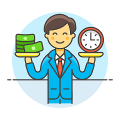 Efficient Business 1 3 Illustration from UX Colors Set
