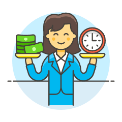 Efficient Business 1 4 Illustration from UX Colors Set