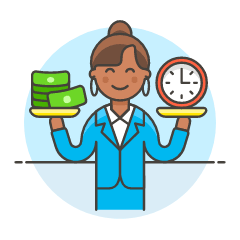 Efficient Business 1 6 Illustration from UX Colors Set