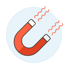 Magnet Illustration from UX Colors Set