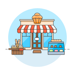Bakery 1 Illustration from UX Colors Set