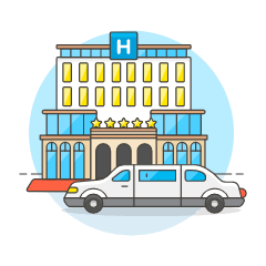 Hotel 2 Illustration from UX Colors Set