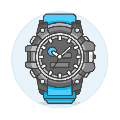 ANALOG WATCH 1 Illustration from UX Colors Set