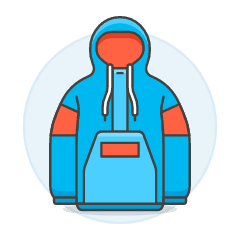 Hoodie Illustration from UX Colors Set