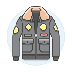 Leather Jacket 1 Illustration from UX Colors Set