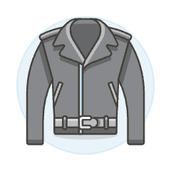 Leather Jacket 5 Illustration from UX Colors Set