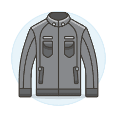 Leather Jacket 6 Illustration from UX Colors Set