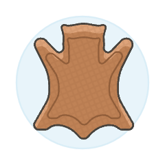 Leather PATCH Illustration from UX Colors Set