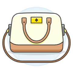 BEIGE Yellow Purse Illustration from UX Colors Set