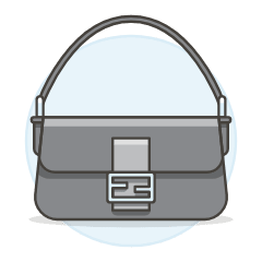 BLACK GRAY Purse Illustration from UX Colors Set