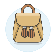 Light BROWN Purse Illustration from UX Colors Set