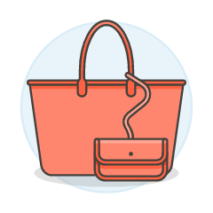 SALMON Wallet Purse Illustration from UX Colors Set