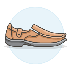 Leather Shoes 2 Illustration from UX Colors Set