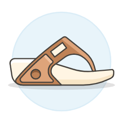 Sandals 2 Illustration from UX Colors Set