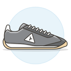 Sneakers Shoes 1 Illustration from UX Colors Set