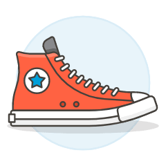 Sneakers Shoes 18 Illustration from UX Colors Set