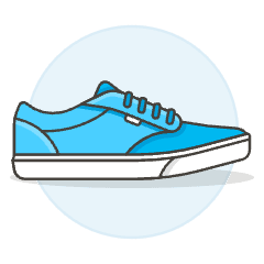 Sneakers Shoes 2 Illustration from UX Colors Set