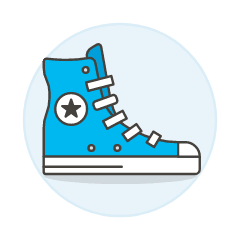 Sneakers Shoes 24 Illustration from UX Colors Set
