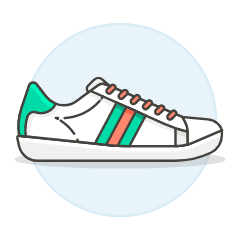 Sneakers Shoes 3 Illustration from UX Colors Set