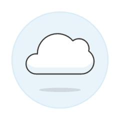 Cloud Illustration from UX Colors Set