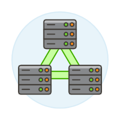 Sever Connection Illustration from UX Colors Set