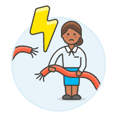 Disconnect 2 5 Illustration from UX Colors Set