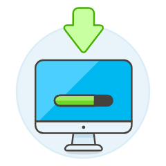 Downloading 1 Illustration from UX Colors Set