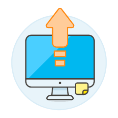 Upload 1 Illustration from UX Colors Set