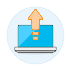 Upload 2 Illustration from UX Colors Set