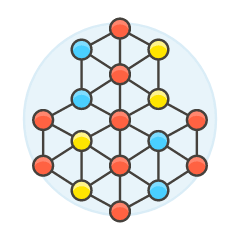 Network Connection 2 Illustration from UX Colors Set