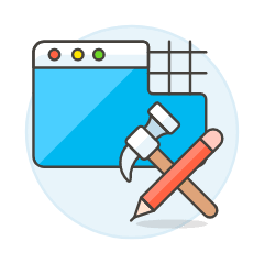 App Building 1 Illustration from UX Colors Set