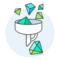 Objects Filter Illustration from UX Colors Set