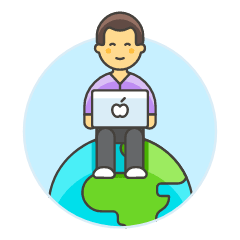 Global Coding 2 Illustration from UX Colors Set