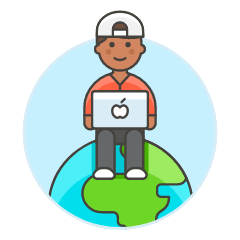 Global Coding 3 Illustration from UX Colors Set