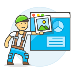App Builder 2 Illustration from UX Colors Set
