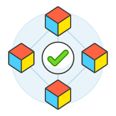Plugin Module Checked 2 Illustration from UX Colors Set