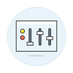 Setting Panel Illustration from UX Colors Set
