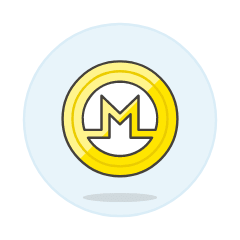 Monero Illustration from UX Colors Set